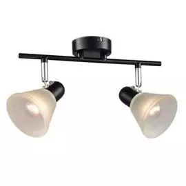 спот россвет луч рс20725 bk+cr/2c е14 2x40вт ip 20