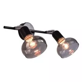 спот россвет споты рс21852 bk+cr/2c е14 2х60вт