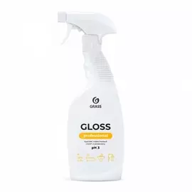 средство чистящее для сан.узлов 600мл "gloss" professional grass 125533