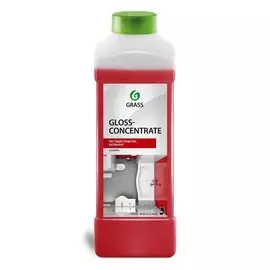 средство чистящее для сантехники 1л "gloss concentrate" grass концентрированное 125322
