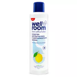 средство для мытья пола 900мл wellroom c нейтрализатором запаха цитрус wrh_fc900