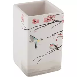 стакан для ванной комнаты "сакура", tu-s, керамика