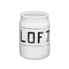 стакан для зубных щеток loft керамика