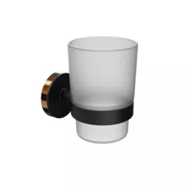 стакан для зубных щеток lord fora черный for-lord044bl