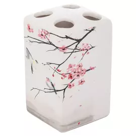 стакан для зубных щеток "сакура" tbh-s, керамика