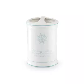 стакан для зубных щеток с разделителем atlantic