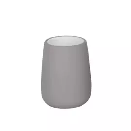 стакан для зубных щеток soft b4333a-2g аквалиния серый керамика 12954