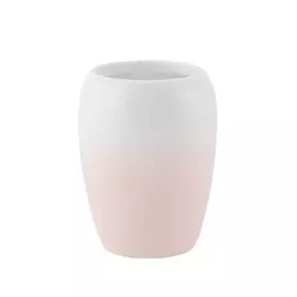 стакан gradient бело-розовый, керамика