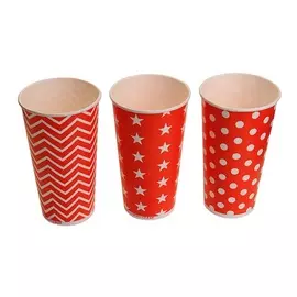 Стакан МИСТЕРИЯ д/хол., 0.5л, с рис. Lollipop, картон 5 шт./уп.