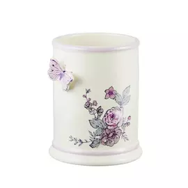 Стакан настольный керамика, Butterfly