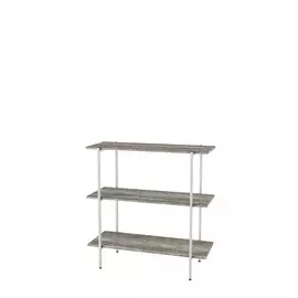 Стеллаж 3-ярусный Атлантик 905 дуб графит 2620956808