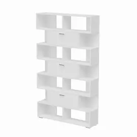 стеллаж брик 1200х280х2010 (белый)