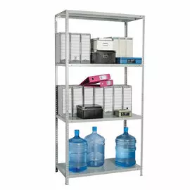 Стеллаж металлический Brabix ms-185/40/70-4, 1850х700х400 мм, 4 полки, 291103, s241br354402