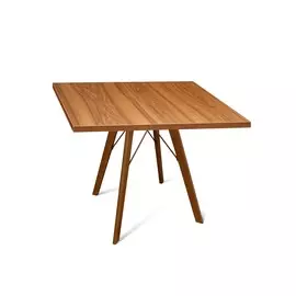 стол sheffilton sht-tu9/80*80 лдсп темный орех/орех