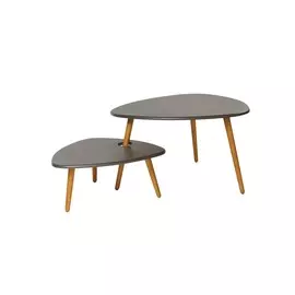 стол журнальный стилгрей серый лен 1781541102