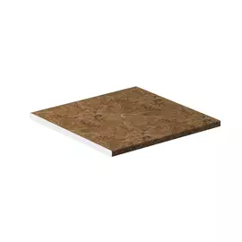столешница 28 мм 600х600 (аламбра темная)