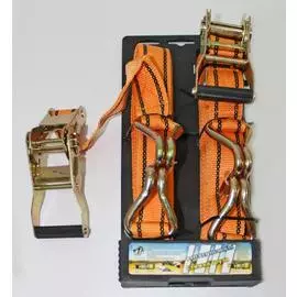 Стяжка груза ленточная "King" 4 см х 6 м, в пласт.держателе(1304) (2шт.)