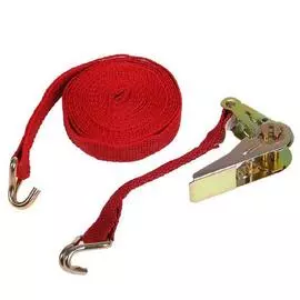 Стяжка груза. Механизм 110 мм, ширина ленты 25 мм, 400/800 кг, длина 4 м термоупаковка