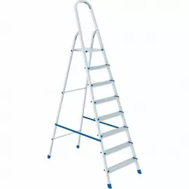 стремянка 8 ступеней, алюминиевая сибртех 97718