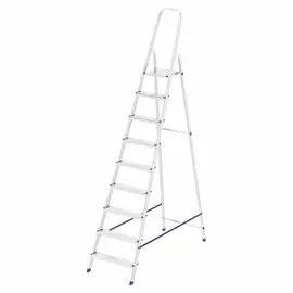 стремянка 9 ступеней, алюминиевая сибртех 97719