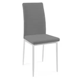 стул dikline текс каркас белый/ b22 grey