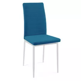 стул dikline текс каркас белый/ b8 blue