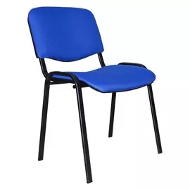 Стул Изо синий С06 каркас черный (0,42*0,46*0,77)
