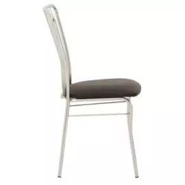 стул neron хром, черный