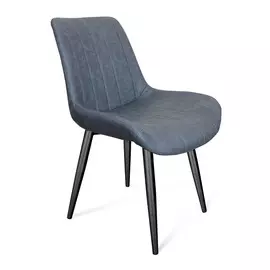 стул sheffilton sht-st24/s95 жемчужно-голубой/черный