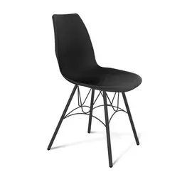 стул sheffilton sht-st29/s100 черный/черный муар