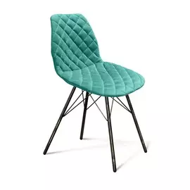 стул sheffilton sht-st29-с12/s37 голубая лагуна/черный муар