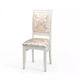 Стул СУДАРЬ белая эмаль тк.38