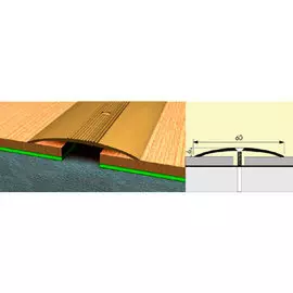 Стык 60*1800мм вишня