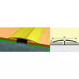 Стык 60*1800мм золото