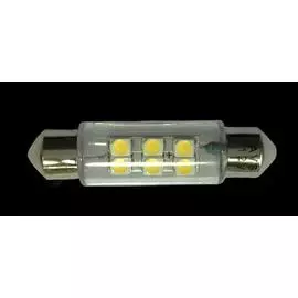 SV009B T11 (SV8,5) 6x3528 SMD 39мм, блистер 2 шт белый