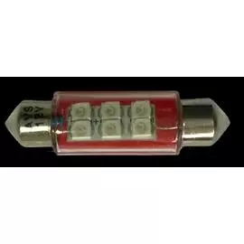 SV009B T11 (SV8,5) 6x3528 SMD 39мм, блистер 2 шт красный