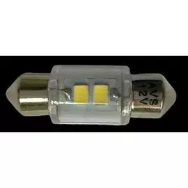 SV026 T11 (SV8,5/8) 2x3528 SMD 31мм, блистер 2 шт белый