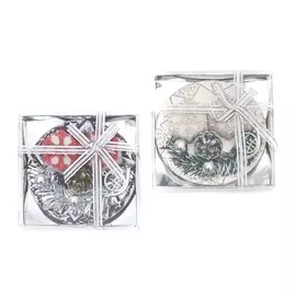 Свеча СНЕЖИНКА 11.5х11.5х3см SIJ NC18099