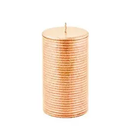 Свеча-столб ЗОЛОТАЯ 10см NC13221