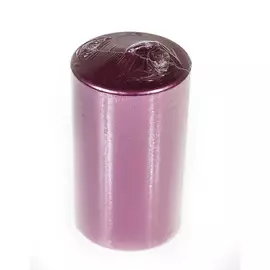 свеча-столбик kukina raffinata лакированная брусничный 56*120мм 300102