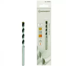 сверло по бетону 4*75мм hagwert 506004