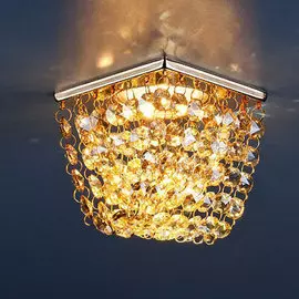 Светильник 2009 MR16 золото/тонированный хрусталь