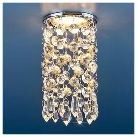 Светильник 2029 MR16 хром/прозрачный хрусталь