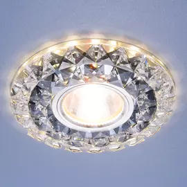 Светильник 2170 MR16 SBK/CL дымчатый/прозрачный