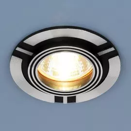 Светильник 5109 MR16 CH/BK хром/черный