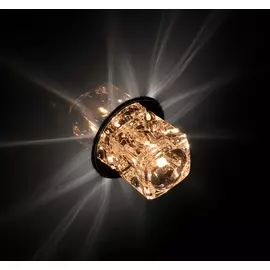 Светильник CRYSTAL 11, G4,35Вт, золото/прозрачный