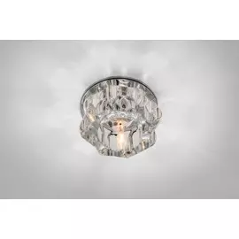 светильник crystal 31, gu5.3, прозрачный