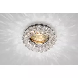 Светильник CRYSTAL 52, MR16,50Вт, хром/прозрачный