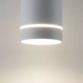 Светильник DLR021 светодиодный белый матовый 9W 4200K