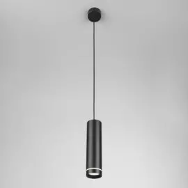 Светильник DLR023 светодиодный черный матовый 12W 4200K